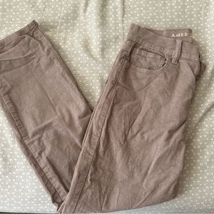 American Eagle Pink Courduory Pants